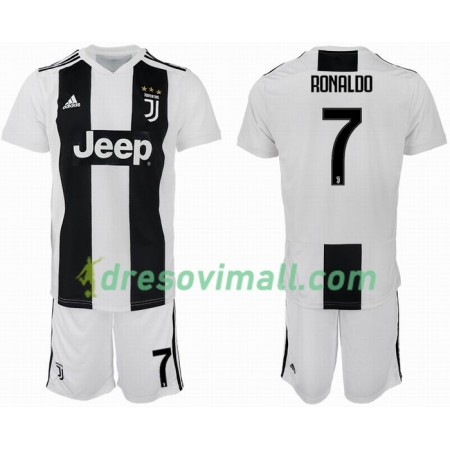 Juventus Ronaldo 7 Dječji Domaći Nogometni Dresovi 2018-2019